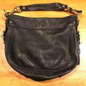Coach Zoe Leather Hobo/Shoulder Bag J0993-F12671 Black